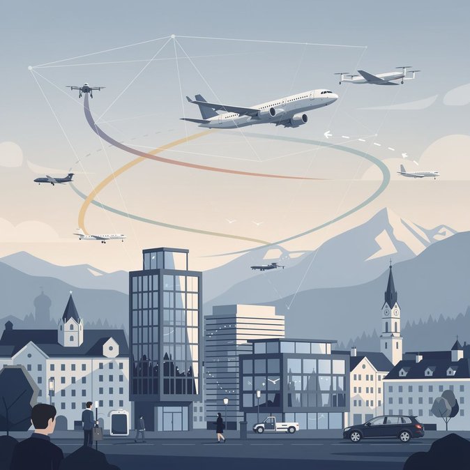 Exercice militaire entraîne une fermeture temporaire de l’espace aérien dans la région frontalière de Salzbourg