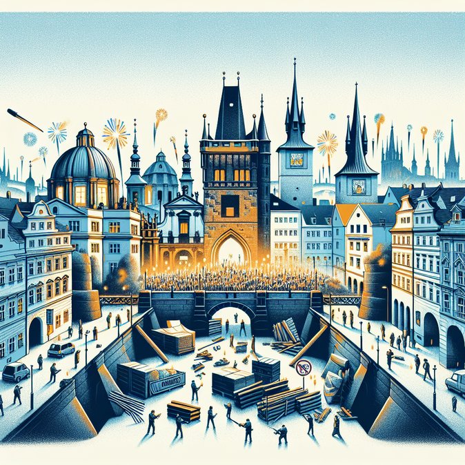 New Year’s Eve in Prague: Road Closures, Extended Metro and Strict Pyrotechnics Ban