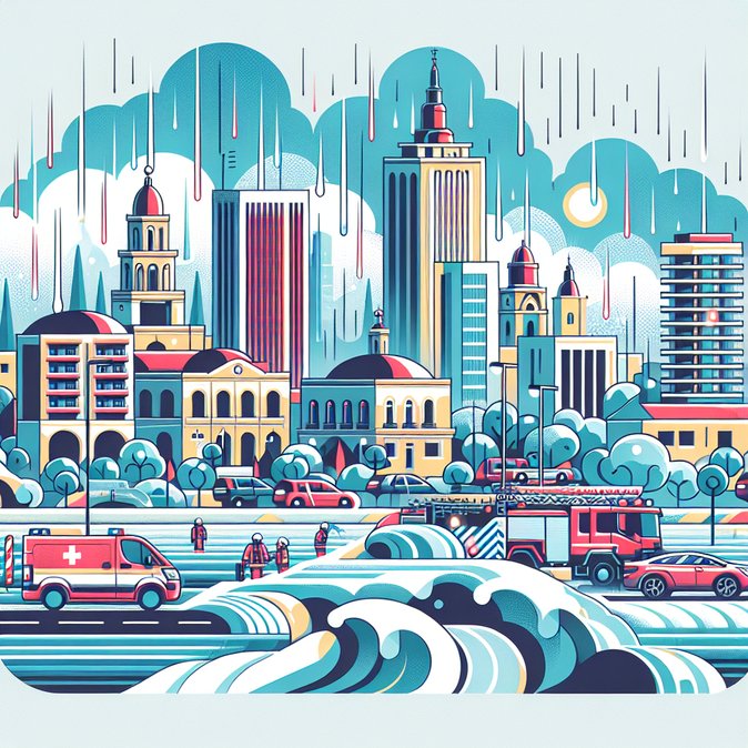 Torrential Christmas-Day Downpour Floods Larnaca and Famagusta, Disrupting Holiday Travel