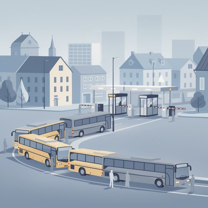 Guarda de Fronteira da Polônia nega acusações de que tenha atrasado o processamento de ônibus na fronteira com a Ucrânia