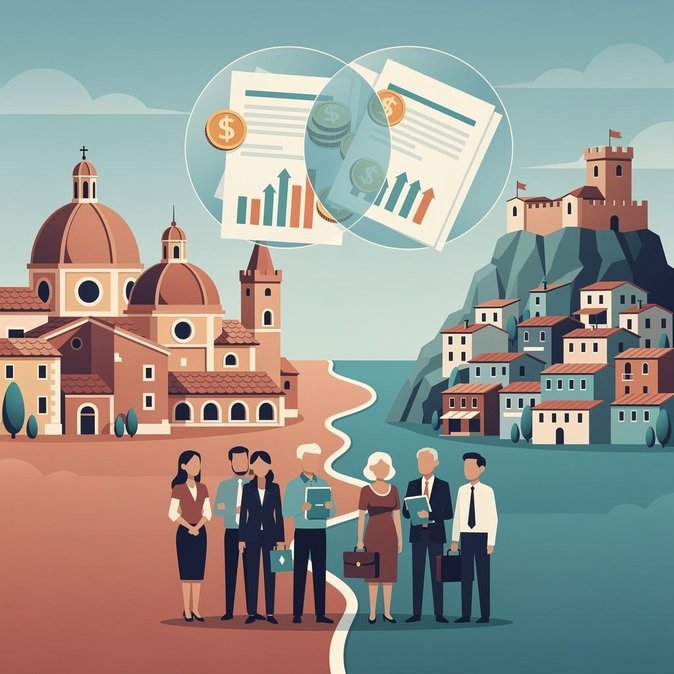 L’Italie et Saint-Marin conviennent d’entamer des discussions techniques sur la fiscalité des pensions des anciens travailleurs frontaliers