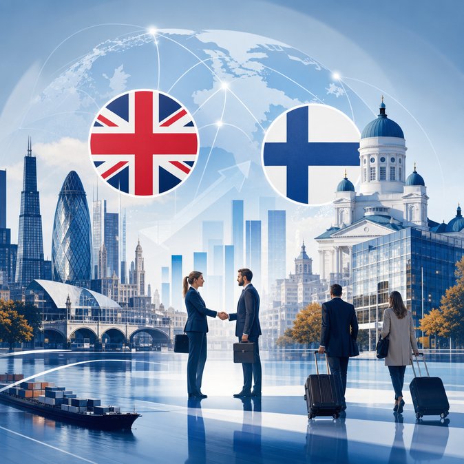 UK-Finland trade factsheet underscores services growth and demand for mobile talent