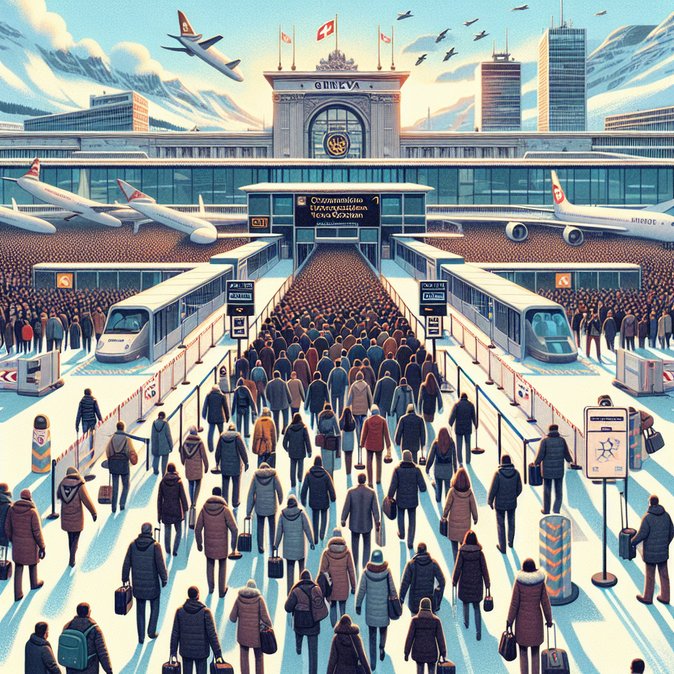 Geneva Airport Hit by 2-Hour Immigration Queues as EU Biometric System Bites