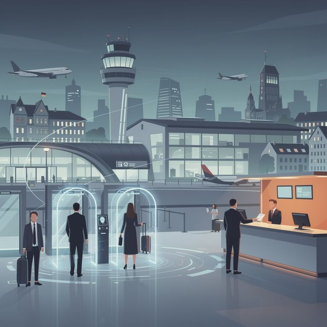 El Bundestag avanza en la digitalización del manejo de pasajeros en los aeropuertos alemanes