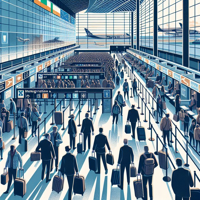 Dublin Airport issues Six Nations travel alert as Entry/Exit System queues loom