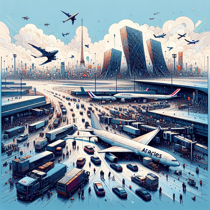 Miles de pasajeros varados mientras los cuatro aeropuertos más grandes de Francia acumulan 216 retrasos y 29 cancelaciones en un solo día