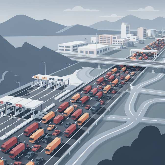 Caos Vacacional: Retenciones de Cinco Kilómetros Antes de la Frontera Austriaca en la A93