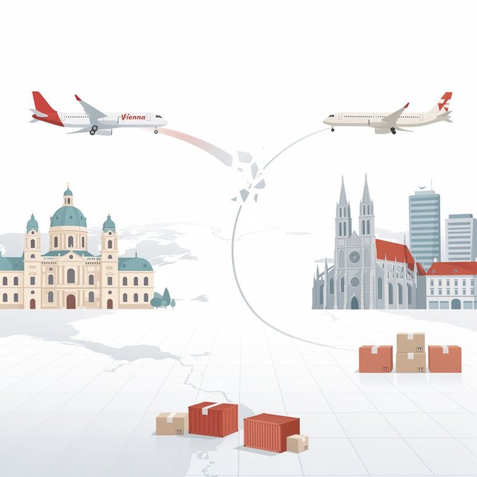 Austrian Airlines supprimera la ligne historique Vienne–Zagreb en janvier 2027