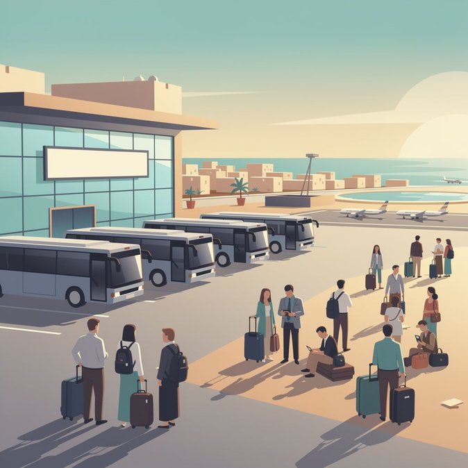 La grève des conducteurs de bus à Larnaca se prolonge, perturbant les liaisons avec l’aéroport et les trajets des navetteurs