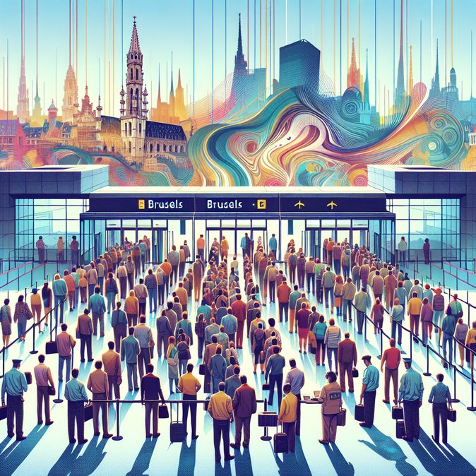 Brussels Airport Warns of Three-Hour Queues as EES Trial Hits Capacity Limits