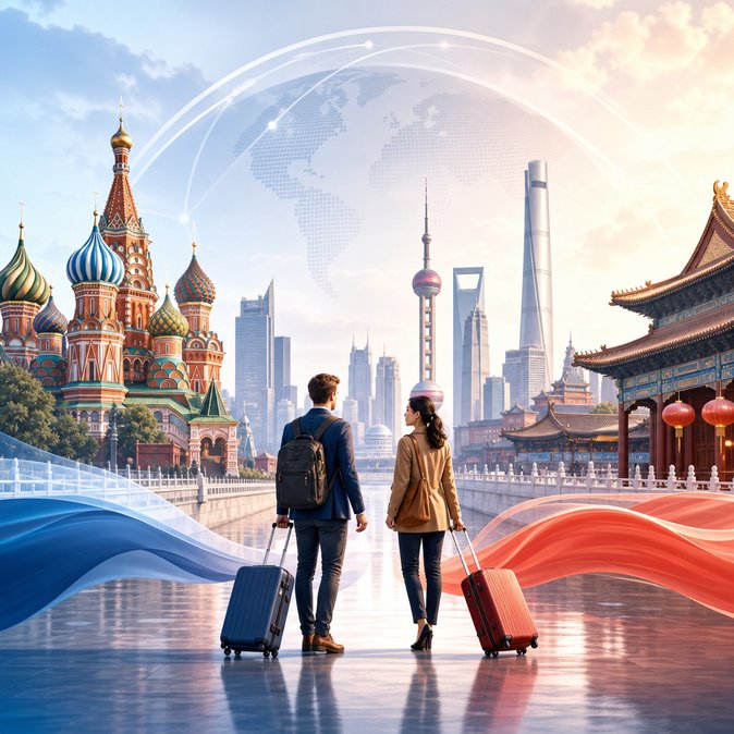 China Activates 30-Day Visa-Free Entry for Russian Nationals