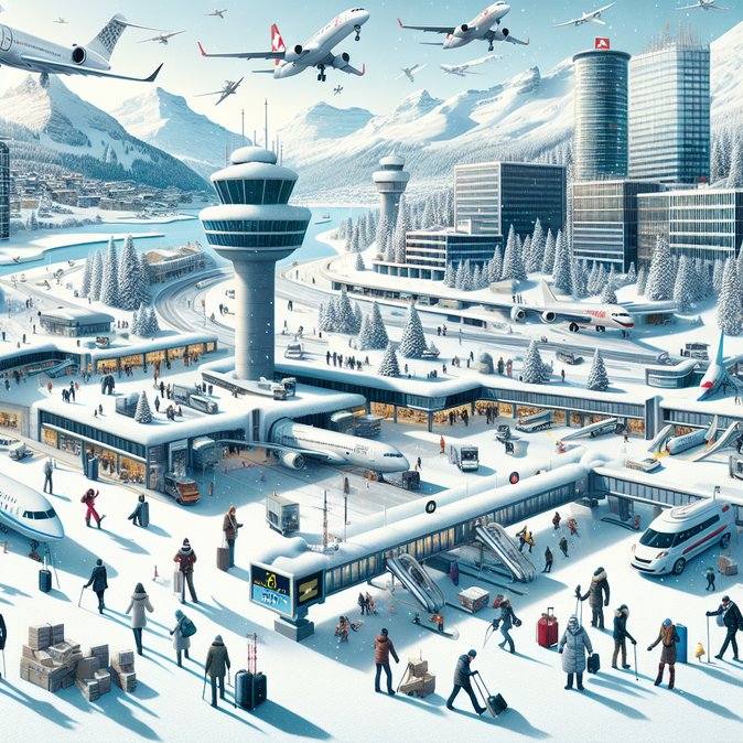 Snow-hit weekend triggers 10 flight cancellations and 141 delays at Zurich and Geneva Airports