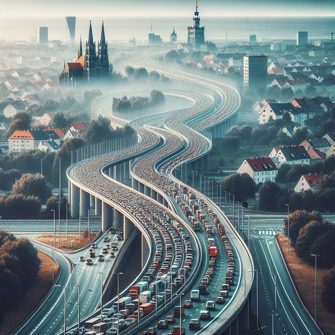 Entry checks cause 18-km tailbacks on A4 as Christmas traffic hits Polish–German border