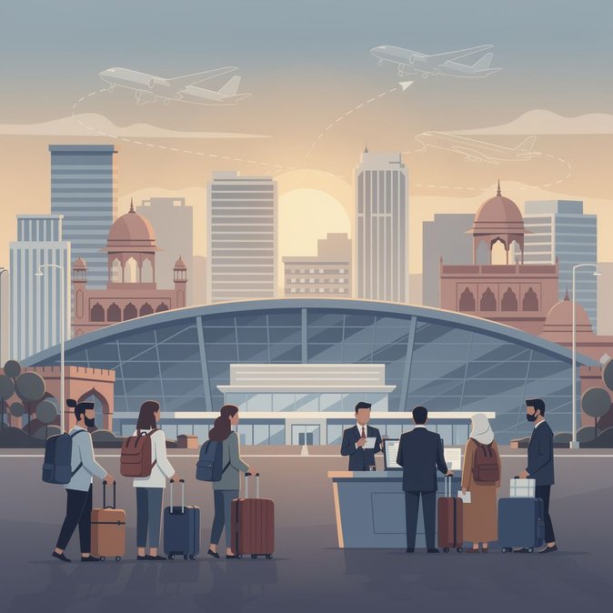 India Actualiza el Aviso de Exención por Exceso de Estancia para Extranjeros Afectados por la Crisis en Asia Occidental