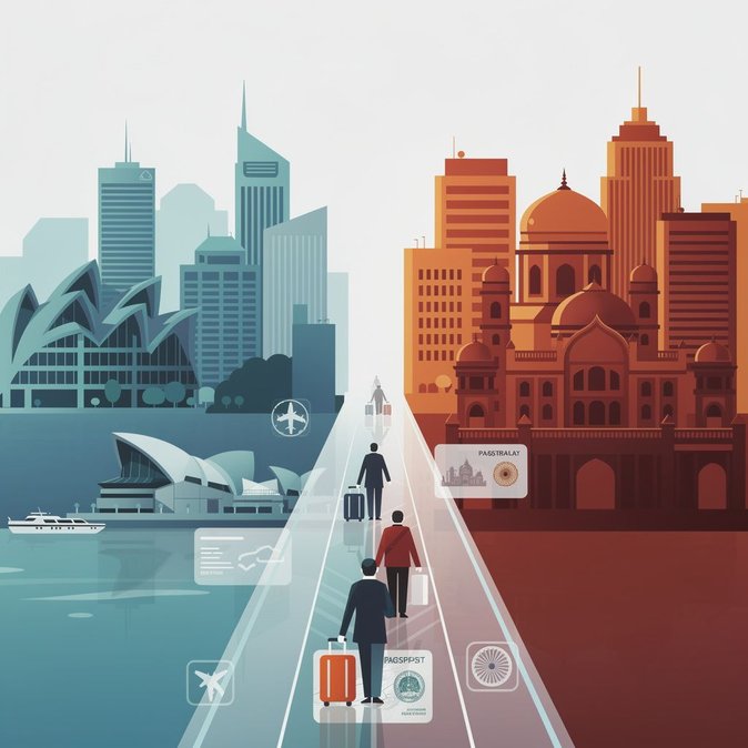 India reanuda servicios de visa en Australia con seis nuevos centros VFS