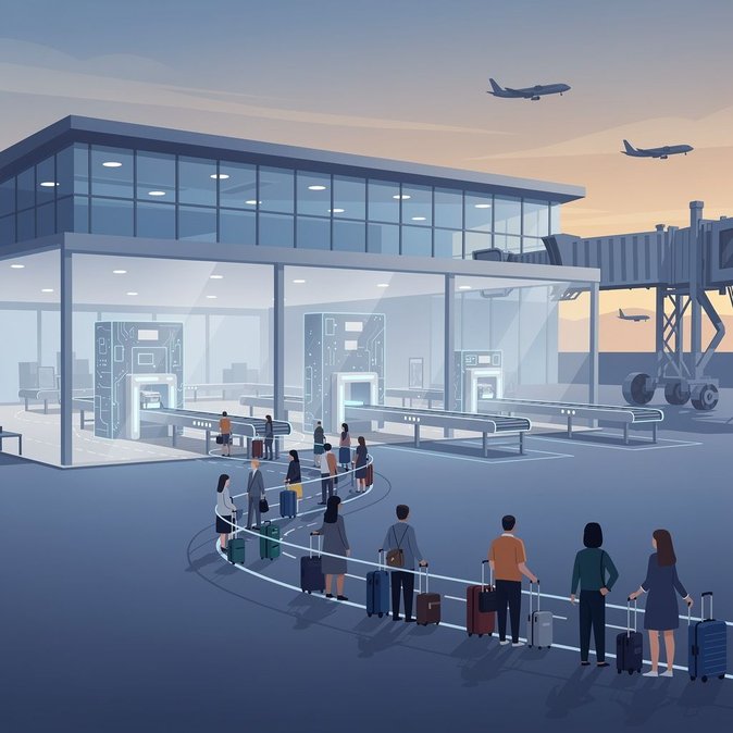 Revisión del escáner de seguridad provoca interrupciones matutinas en el Aeropuerto Chopin de Varsovia