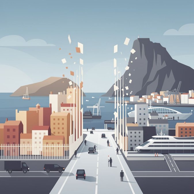 Spain prepares to tear down Gibraltar’s frontier fence ahead of Schengen-style treaty