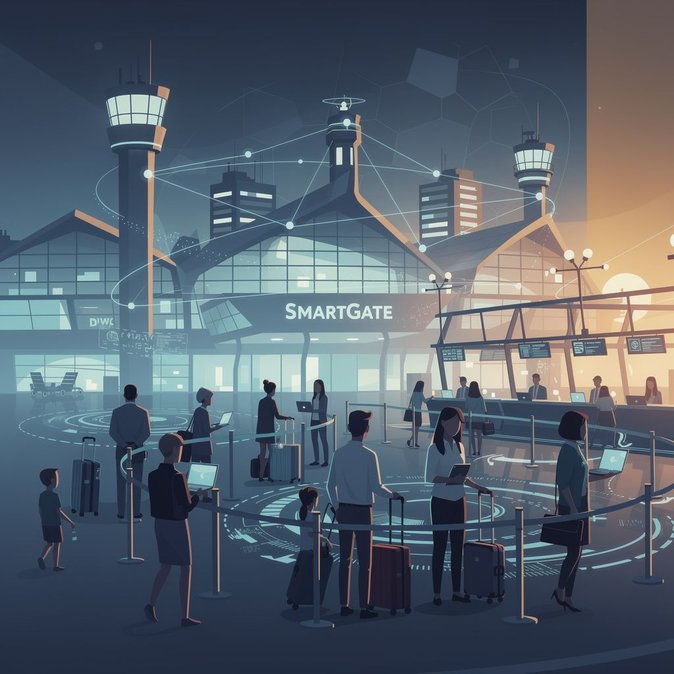 Corte de energía de 14 horas en SmartGate obliga a controles manuales de pasaportes en Sídney, Melbourne y Brisbane