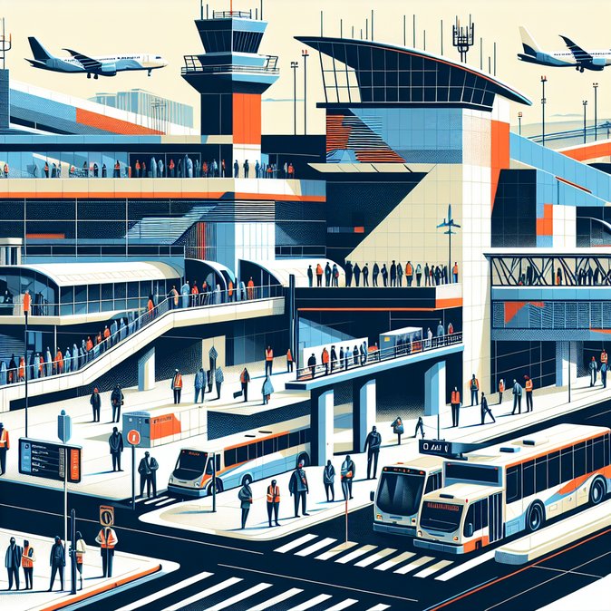 Airport Authority Gives Staff Time-Off and Shuttle Buses to Vote