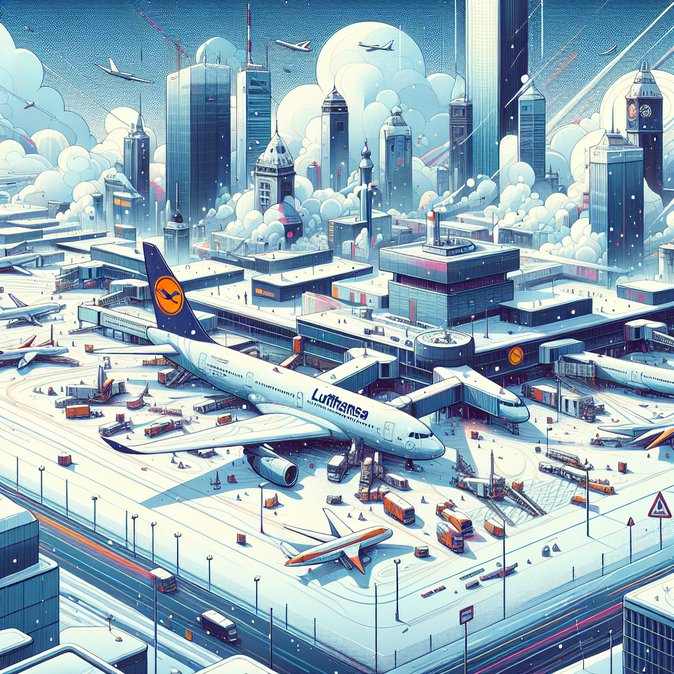 Snowstorms and Lufthansa strike ripple into Vienna schedules as Europe’s air network buckles