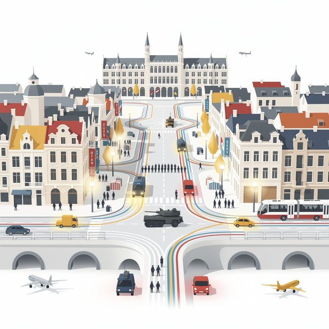 Bruxelles annonce de vastes fermetures de routes et un renforcement des transports en commun pour la Fête nationale du 21 juillet