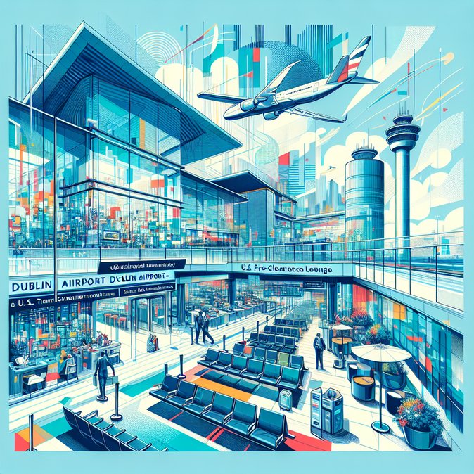 Dublin Airport reopens upgraded 51st & Green lounge for US-bound travellers