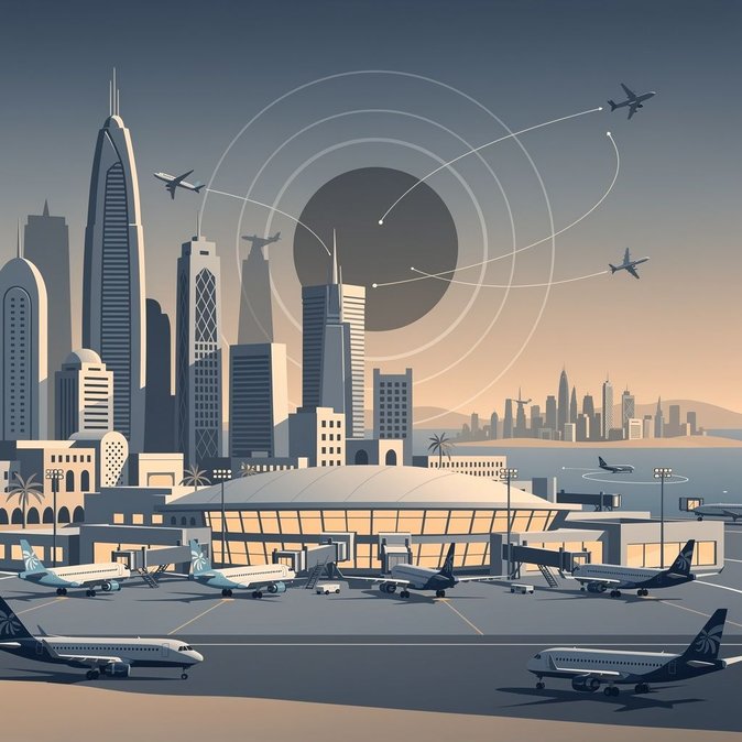 Les aéroports des Émirats arabes unis restent ouverts, mais les liaisons avec le Koweït et Bahreïn sont réduites en raison d'une alerte aux drones