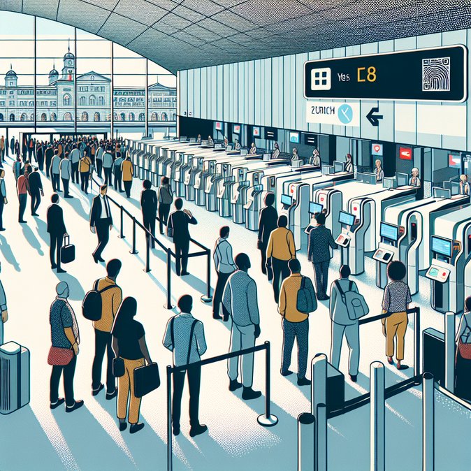 Zurich Airport Completes EU Entry/Exit System Roll-Out—Biometrics Now Mandatory for Non-EU Arrivals