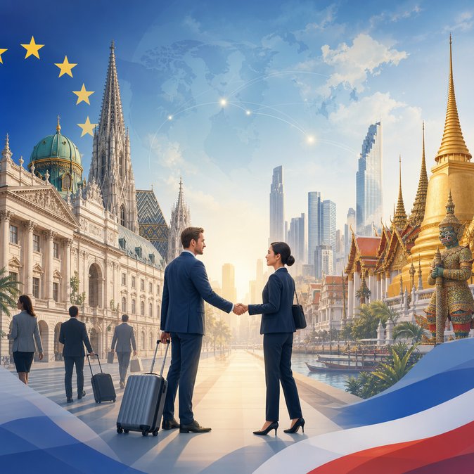 EU adopts 'Visa Cascade' – Thai visitors to get up to 5-year multi-entry Schengen visas, Austria prepares for surge