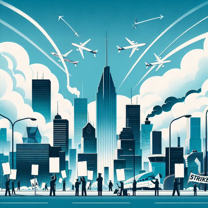 Air Transat Pilots Launch Strike-Authorization Vote, Stage Pickets in Montreal and Toronto