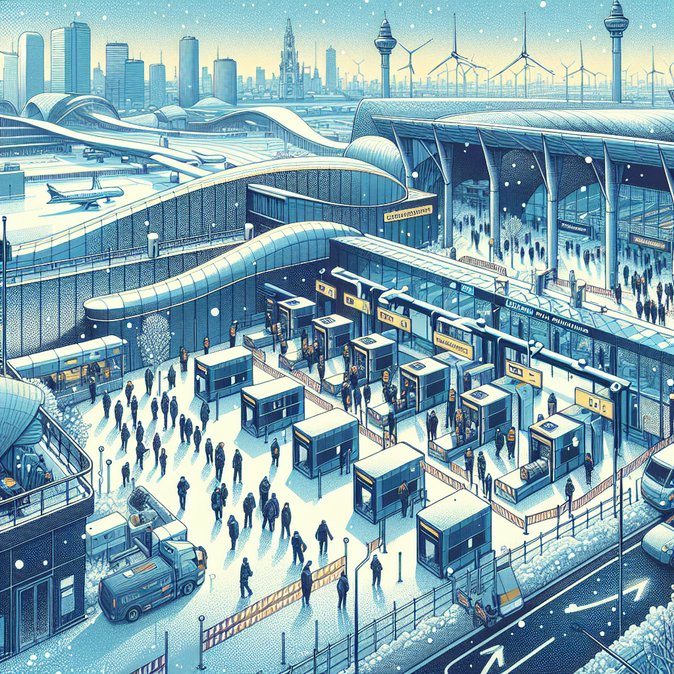 ‘Code Snow’ introduces mobile passport booths and longer queues at Brussels Airport