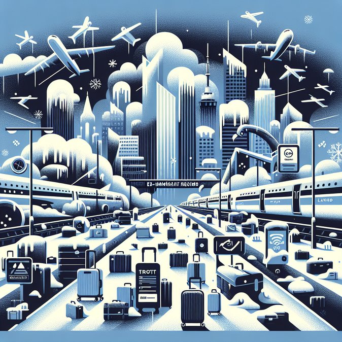 Storm Goretti cripples Polish air and rail networks, derailing post-holiday business travel