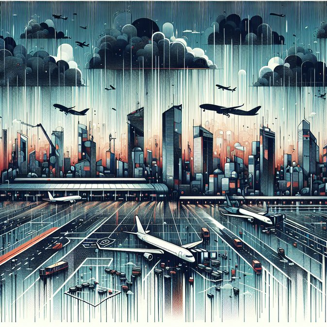 Emirates cancels 14 routes as torrential rain lashes UAE