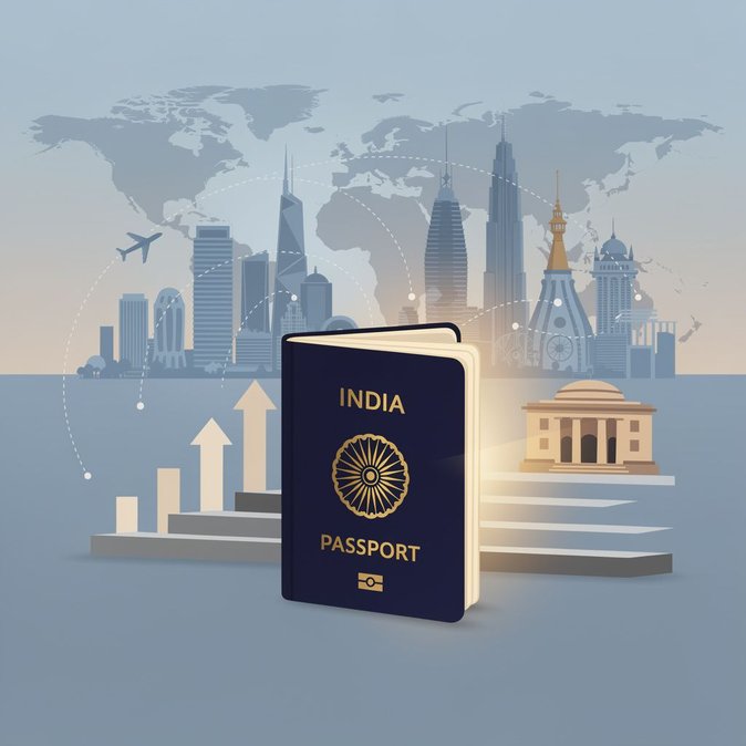 Le passeport indien gagne 10 places et se classe 75e dans l'indice Henley au cœur du débat sur la preuve de citoyenneté