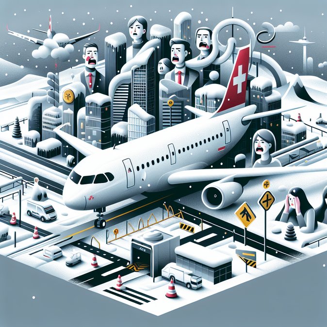 Swiss A220 Skids Into Snowbank in Finnish Lapland, Triggering Holiday Flight Disruptions