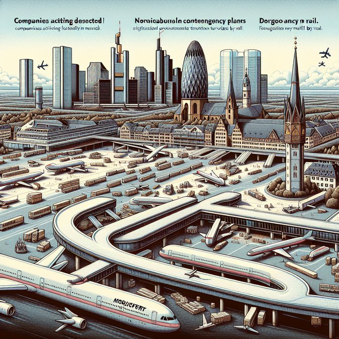 Two-Day Lufthansa Pilot Strike Grounds 80 % of Flights at Frankfurt and Munich Hubs