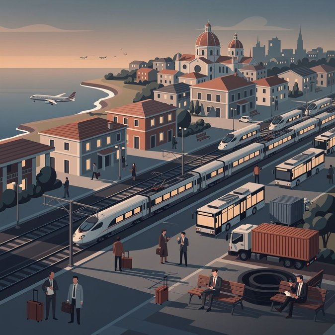 Italia se prepara para una semana de interrupciones en trenes, autobuses y vuelos ante un calendario de huelgas cada vez más cargado