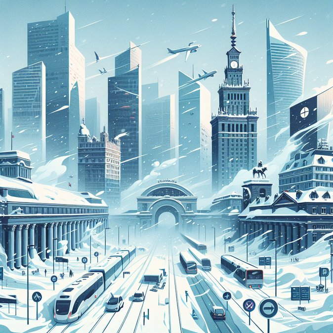 Storm Goretti cripples Polish air and rail networks, disrupting post-holiday mobility