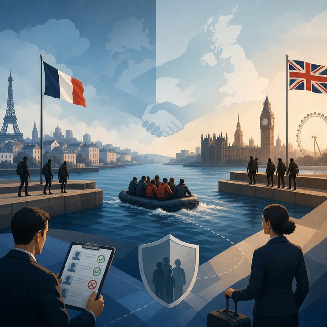 UK and France extend controversial ‘one-in, one-out’ Channel returns pilot until October