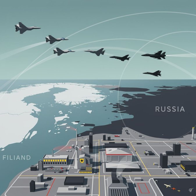 Jet Finlandia dan Swedia mengadang pesawat Rusia di atas Teluk Finlandia, tingkatkan risiko keamanan penerbangan