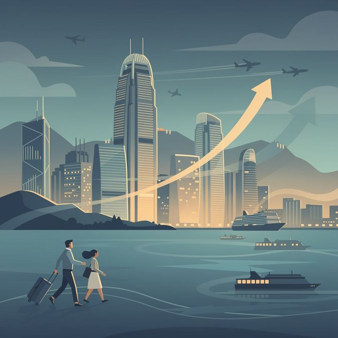 Hong Kong registra 36,67 millones de visitantes en los primeros ocho meses de 2026