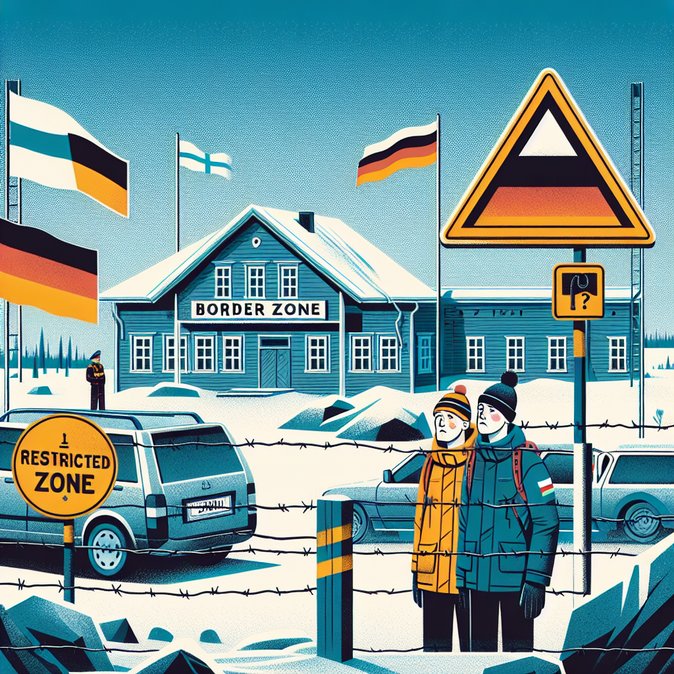 German tourists fined €500 each for unauthorised foray into Finland–Russia frontier zone