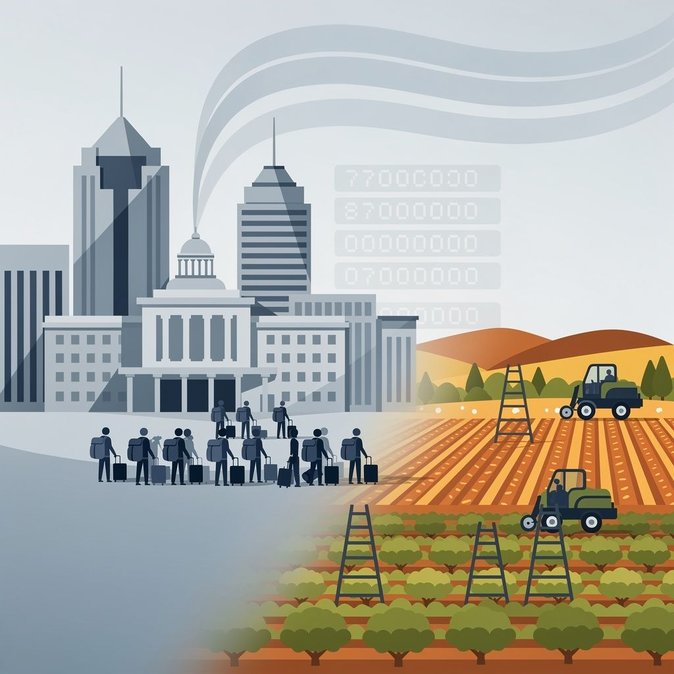 Límites en visados de trabajo y vacaciones generan alarma en el sector agrícola por la mano de obra en la cosecha