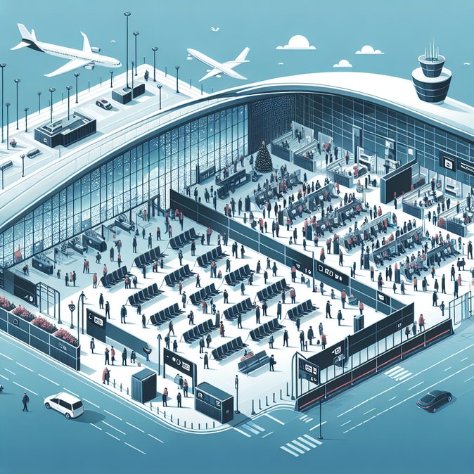 Hobart Airport gears up for 160,000 festive passengers as $200 million upgrade hits first milestone