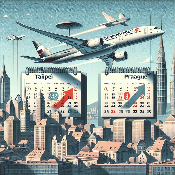 China Airlines swaps in larger A350-900 and adds third weekly Taipei–Prague service