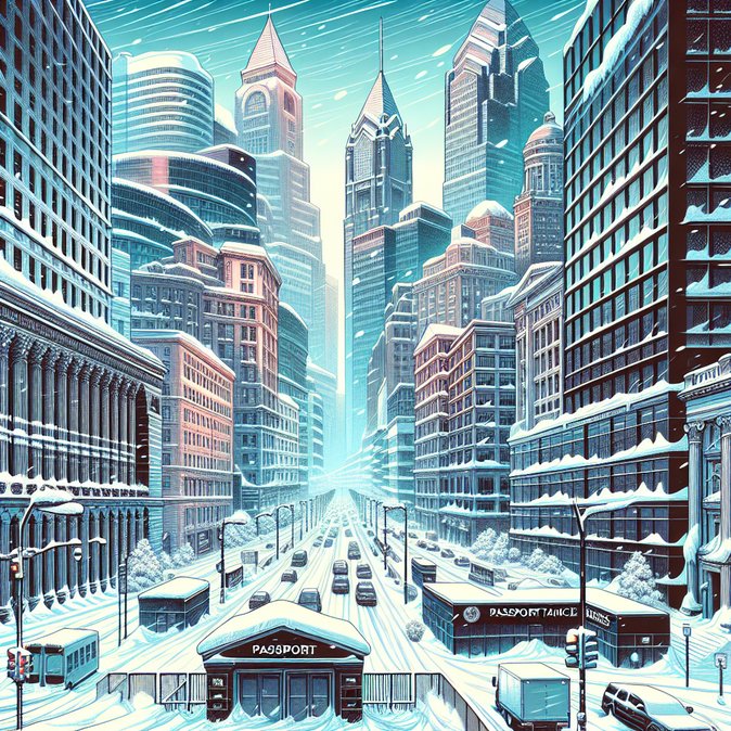 Winter Storm Shuts Five Northeastern Passport Agencies