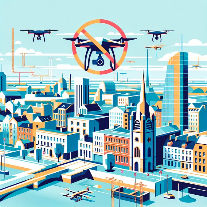 Temporary ‘No-Drone Zone’ over Dublin airspace lifted at 06:00 but highlights security trend