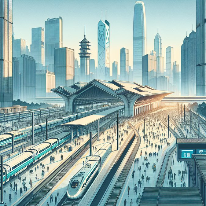 West Kowloon station packed as Hongkongers head north despite stronger yuan