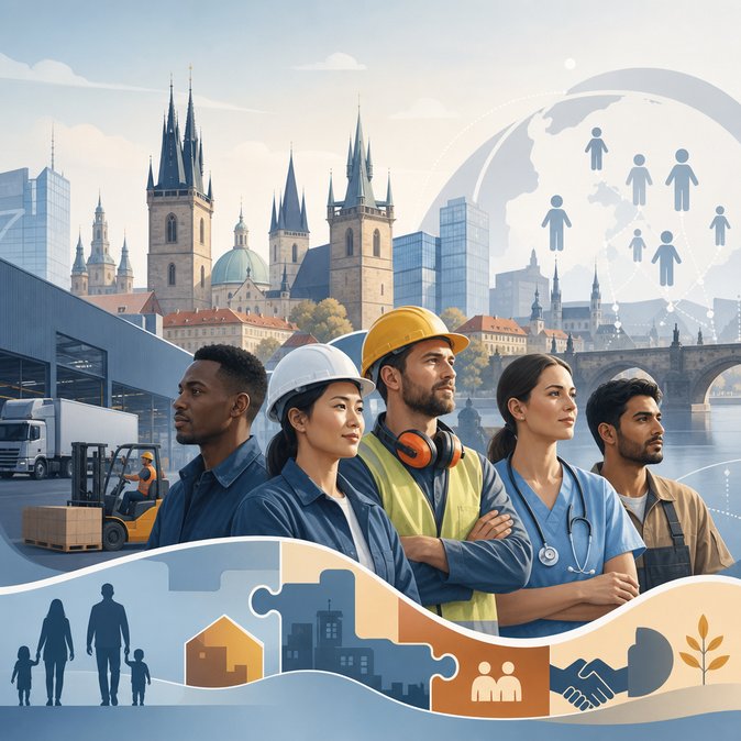 Nearly One Million Foreign Workers Now Power Czechia’s Economy
