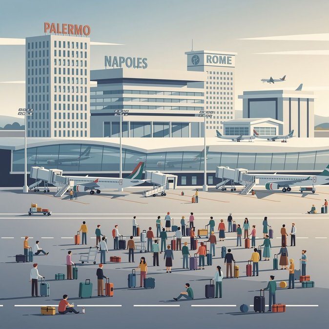 Grève nationale dans les aéroports : des centaines de vols annulés entre 10h et 18h
